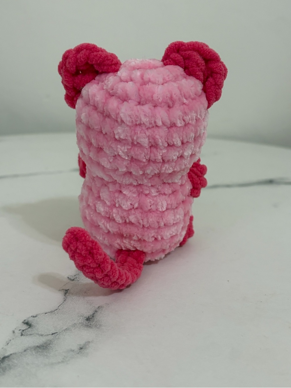 Pink Crochet Cat 🐱 - Picture 4 of 5